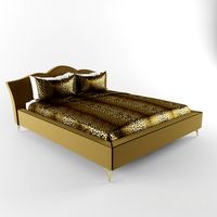 Кровать в стиле Cavalli