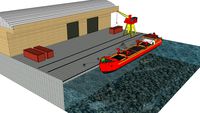 navio no cais
