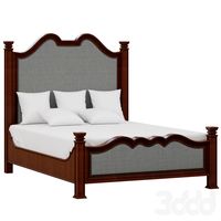 Stanley Furniture European Farmhouse-Hampton Hill Upholstered Bed