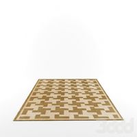 Houndstooth rug by Emily Todhunter