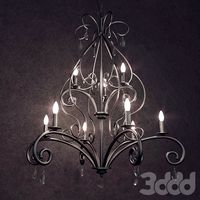 Kichler Lighting/Marcele Collection Chandelier 9 Light OZ 43449OZ