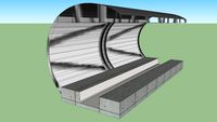 bobsled 30 foot straight section