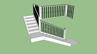 ESCALERA DE DOS TRAMOS