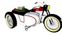 1949 Ariel square four mk11 & sidecar