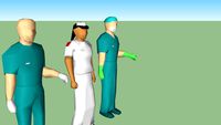 3D Hospital Staff