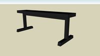 WE100 - Flat Utility Bench