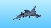 avion de chasse multirôle Dassault Rafale.B (France)