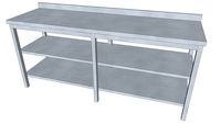 Work Table Stainless Steel 2000 2 prat