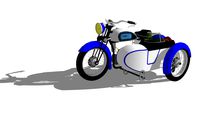 1932 Douglas K32 & sidecar