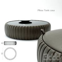 Кофейный столик пуф Plisse Tonin casa