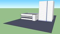 28-story Hotel with Parking Garage