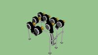 PECO DS90-10/15W-3S, 90HP SS STRUCTURE dryer