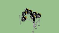 PECO DS80-10/15W-3S, 80HP SS STRUCTURE dryer