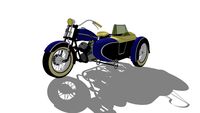 Harley-Davidson WL45 & sidecar