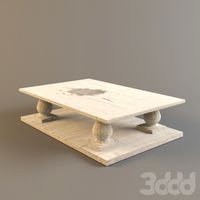 Balustrade cofee table