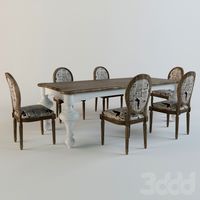 Dialma Brown Table Set