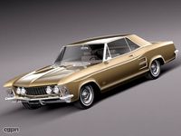 buick riviera 1962 - 19643d model