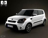 Kia Soul 20123d model