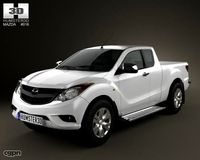 Mazda BT-50 Crew Cab 20123d model