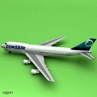 Boeing 747 Corsair3d model