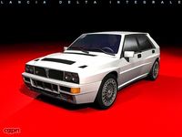 Lancia Delta Integrale3d model