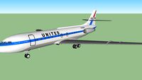 United Airlines SE-210 Caravelle VI-R (1967)