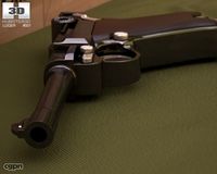 Luger P08 (Parabellum)3d model
