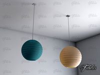 Hanging light 023d model