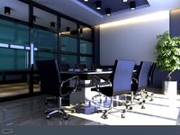 Conference Space 0293d model