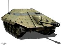 Maresal M-05 - Romanian tank hunter3d model