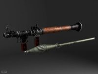 RPG-7 Bazooka3d model