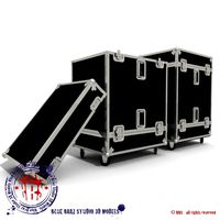 Flight cases3d model