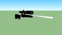 custom long range browning rifle