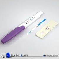 Pregnancy test 33d model