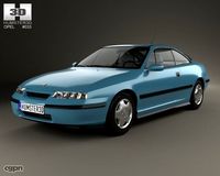 Opel Calibra 19903d model