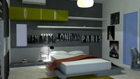Modern bedroom