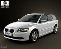 Volvo V50 20113d model