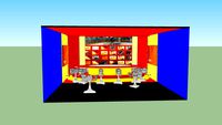 BBC News UK Today & BBC News 24 Studio 1999-2002 with 2 chairs