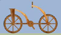 Bozzetto Bici di ''Leonardo''