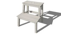 Marchepied taupe PASTEL, Maisons du monde. Réf: 135261 Prix: 49