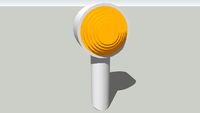 Luz de sinalização amarela