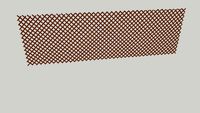 Treillis en osier / Wicker wire-mesh