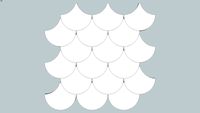 Sheet - 4 Inch Koi Fish Scale