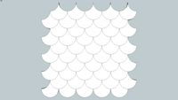 Sheet - 2 Inch Koi Fish Scale