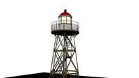 The old low Light of Hoek van Holland