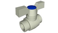 PPR FV-Plast Ball valve plastic 20