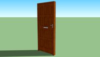 porta 0.90x2.10 - door wood
