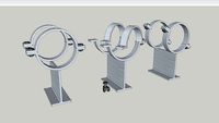 Pipe shoes DN100