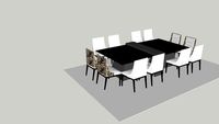 mesa jantar 12 cadeiras