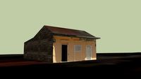 Casa madera amarilla M27